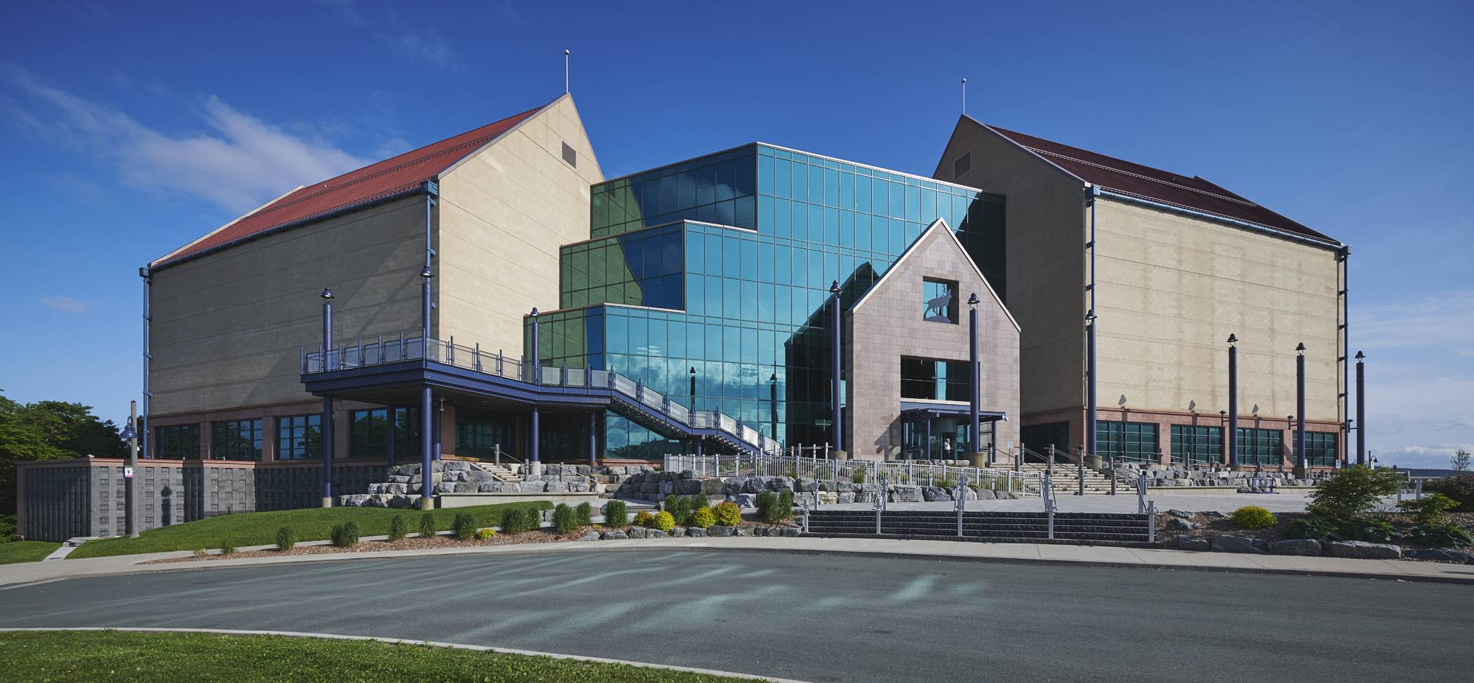 The Rooms building, St. John's cliffside