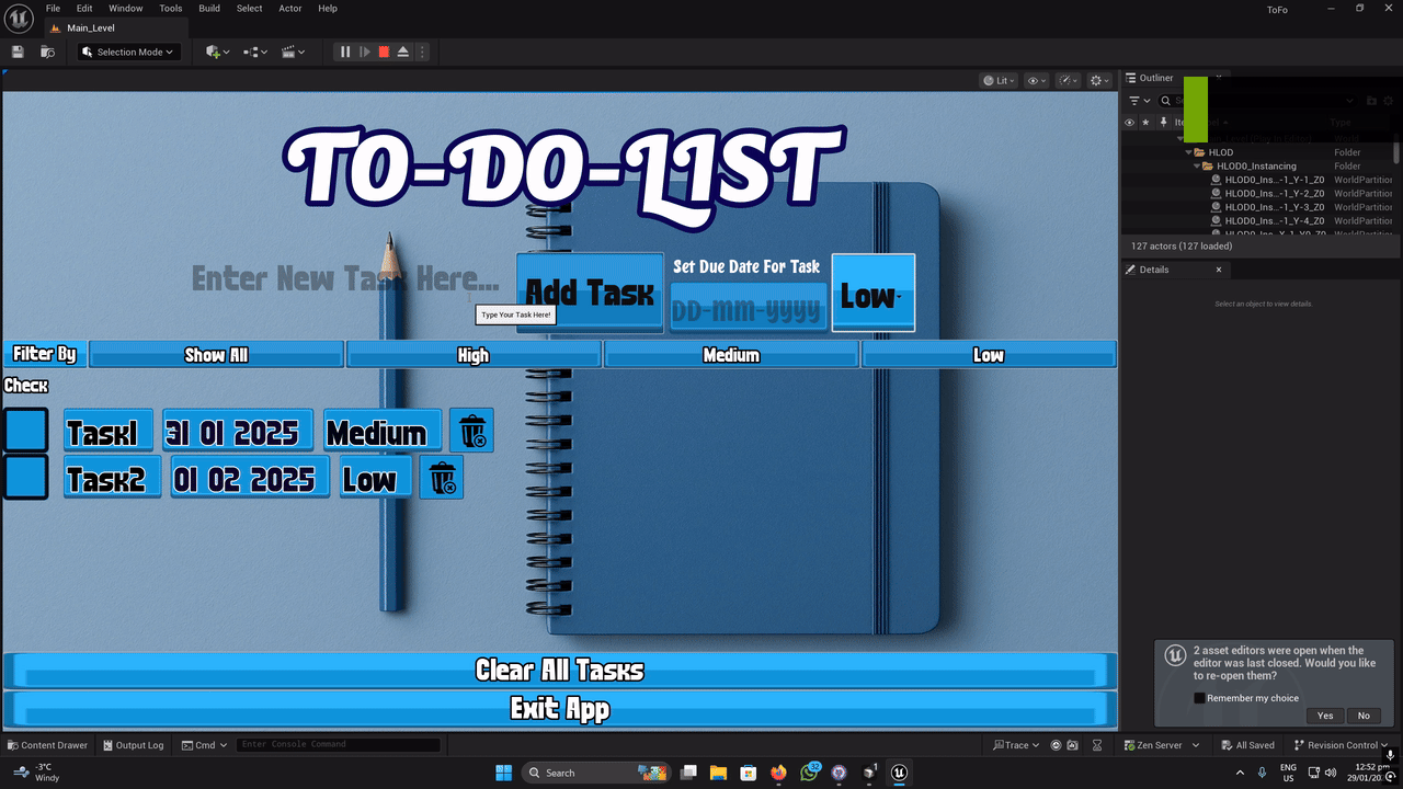 TO-DO-LIST-APP – Editing and deletion